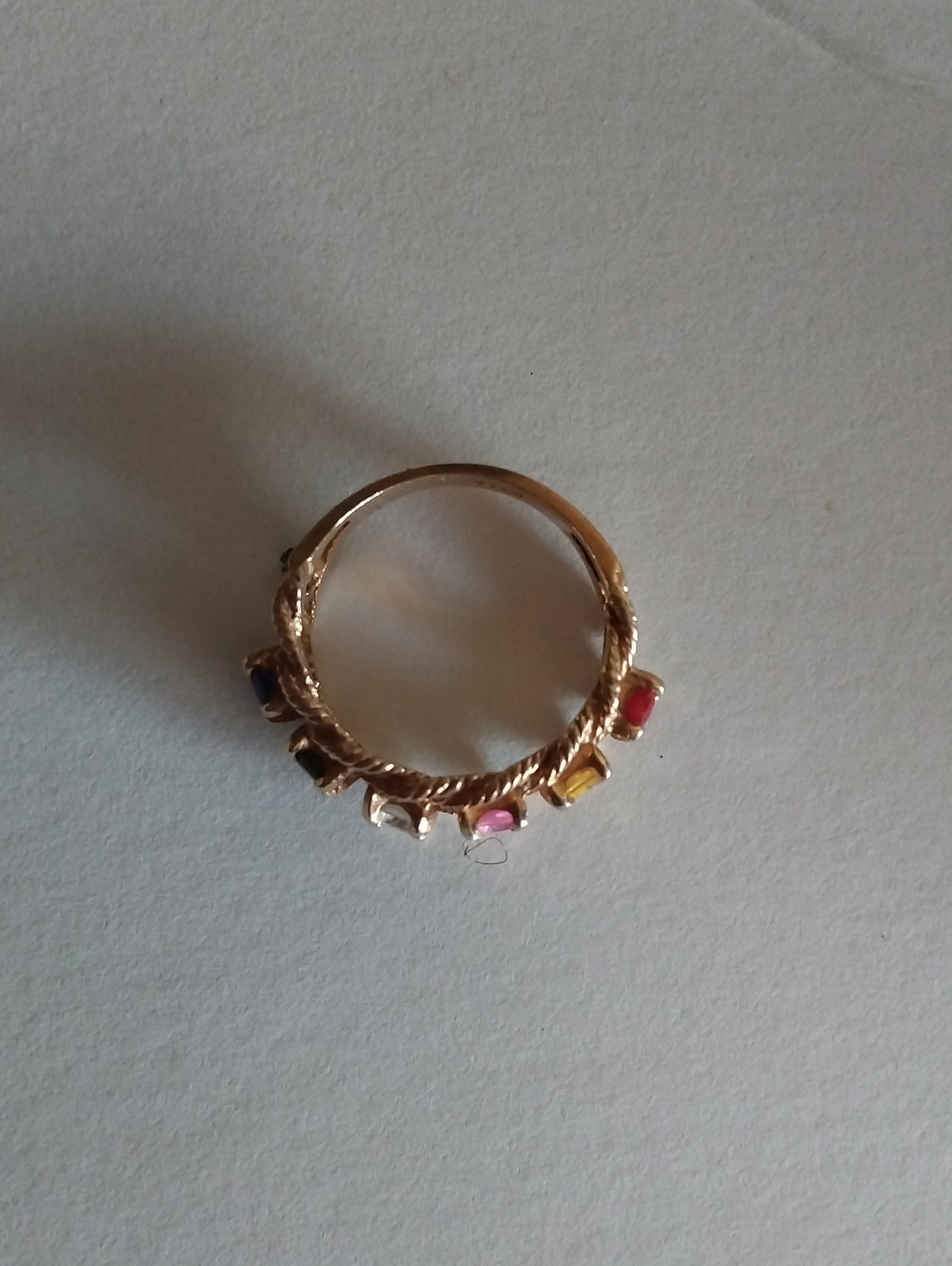 Multi Color Band Ring - Picture 2 of 5